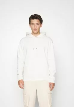 J.LINDEBERGCHIP POCKET HOODIE - Sweatshirt - Cloud White