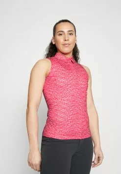 J.Lindeberg SportsDENA SLEEVELESS - Linne - Azalea Outline Bridge Swirl