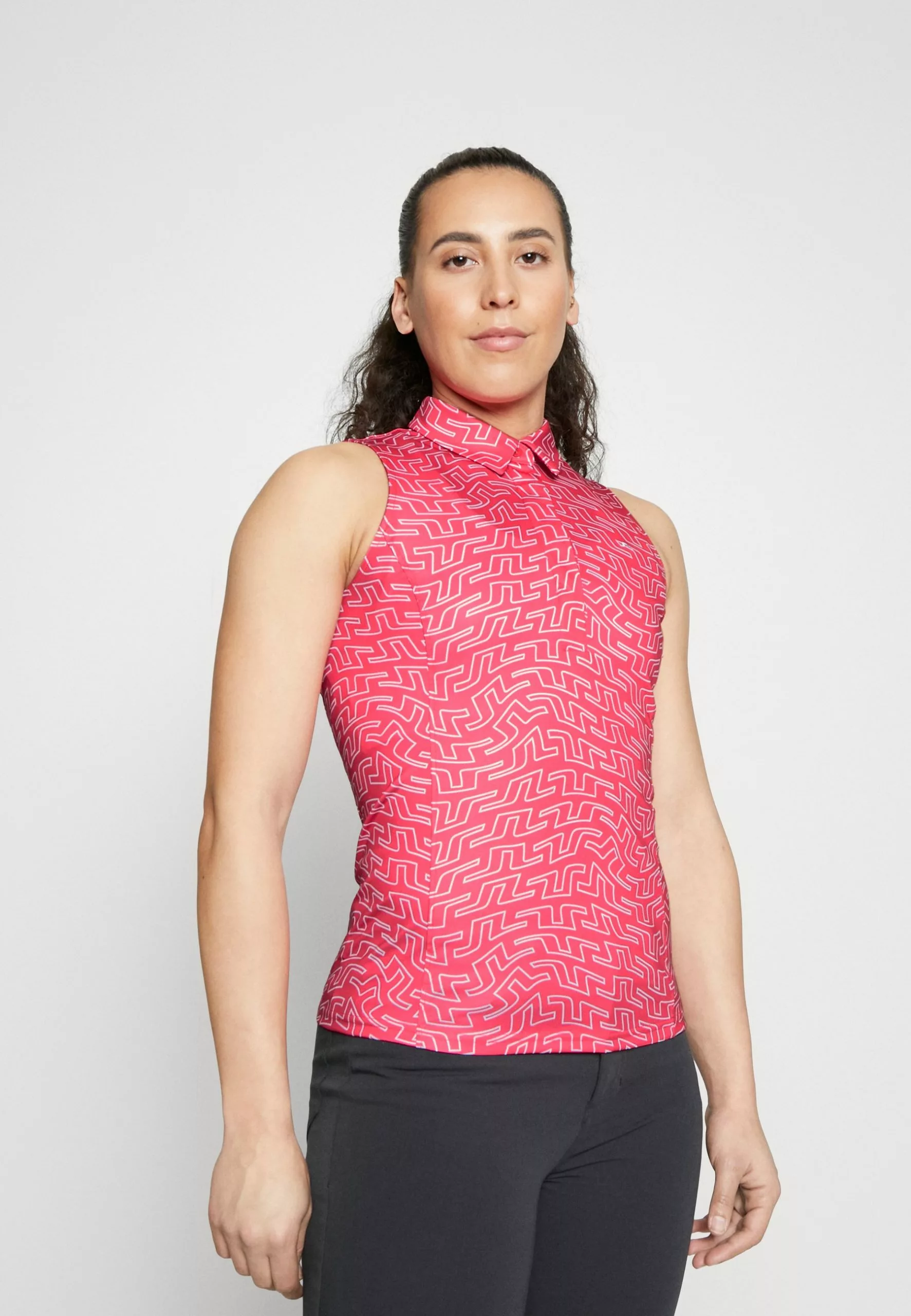 J.Lindeberg SportsDENA SLEEVELESS - Linne - Azalea Outline Bridge Swirl 1 J.Lindeberg SportsDENA SLEEVELESS - Linne - Azalea Outline Bridge Swirl