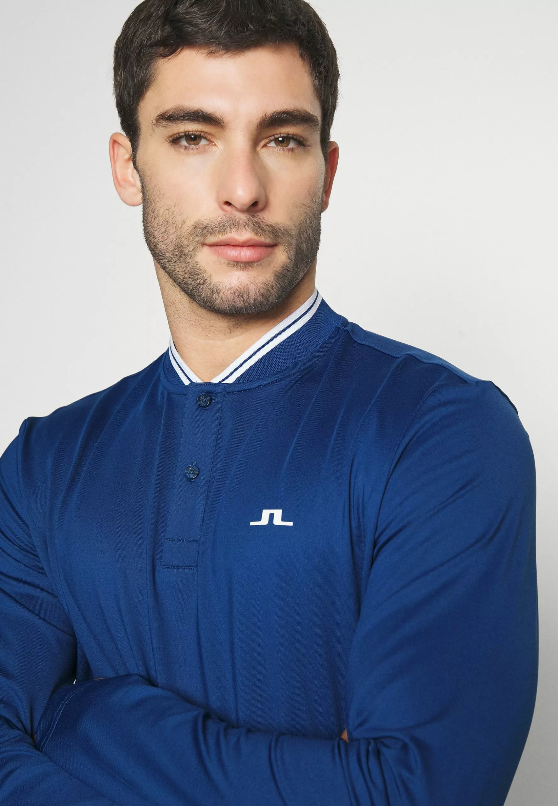 J.LINDEBERGTYSON LS REG FIT - Långärmad Tröja - Navy/peony 4 J.LINDEBERGTYSON LS REG FIT - Långärmad Tröja - Navy/peony - Bild 4