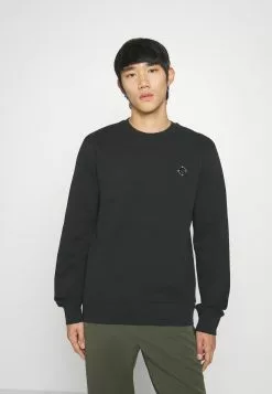 J.LINDEBERGTHROW PATCH C NECK - Sweatshirt - Black 10 J.LINDEBERGTHROW PATCH C NECK - Sweatshirt - Black -J.Lindeberg Affär d18d8570262b49b69c25fd007a157b15