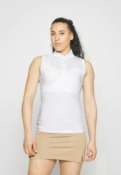 J.Lindeberg SportsLALE SLEEVELESS TOP - Piké - White