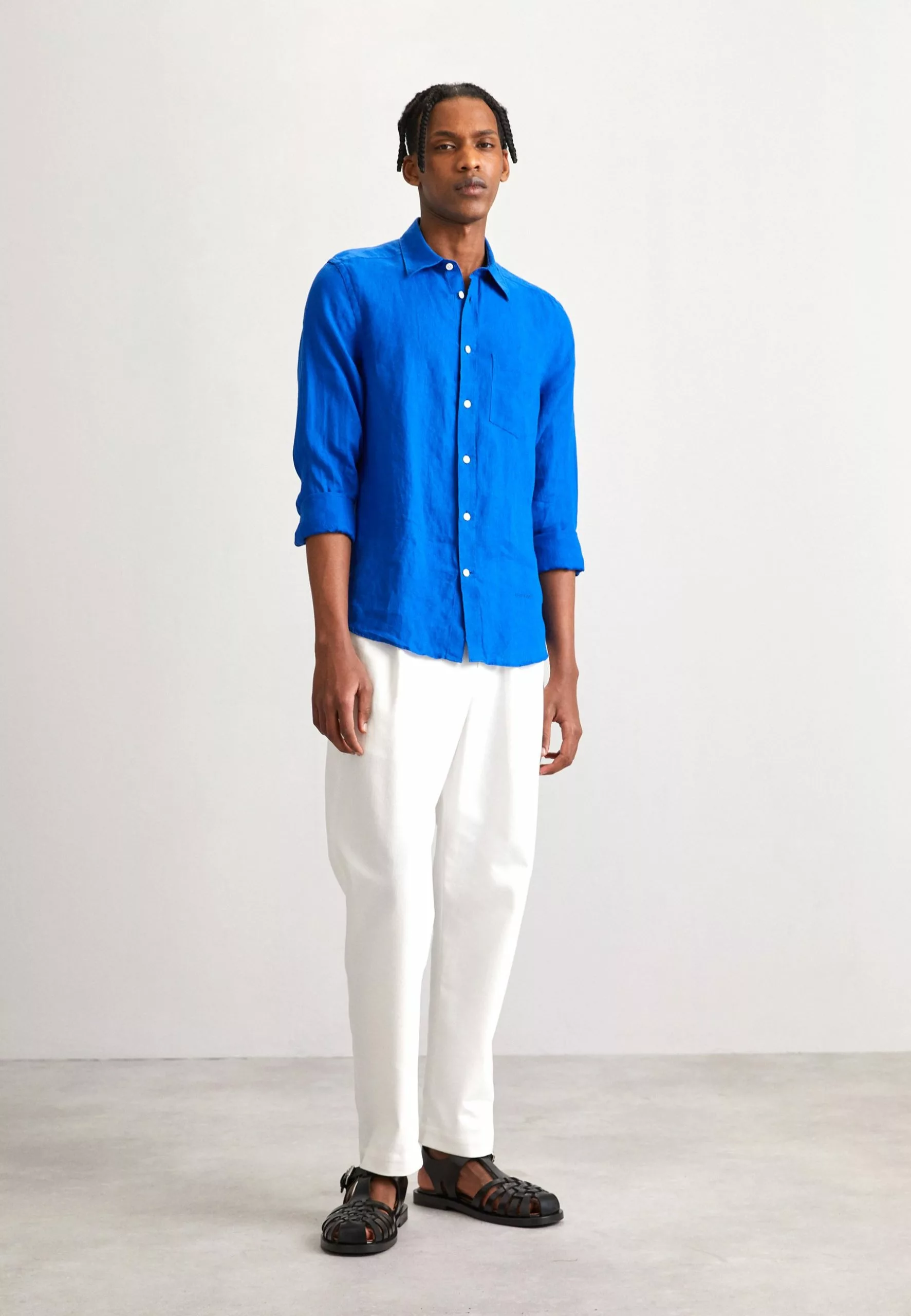 J.LINDEBERGCLEAN SHIRT - Skjorta - Lapis Blue 2 J.LINDEBERGCLEAN SHIRT - Skjorta - Lapis Blue - Bild 2