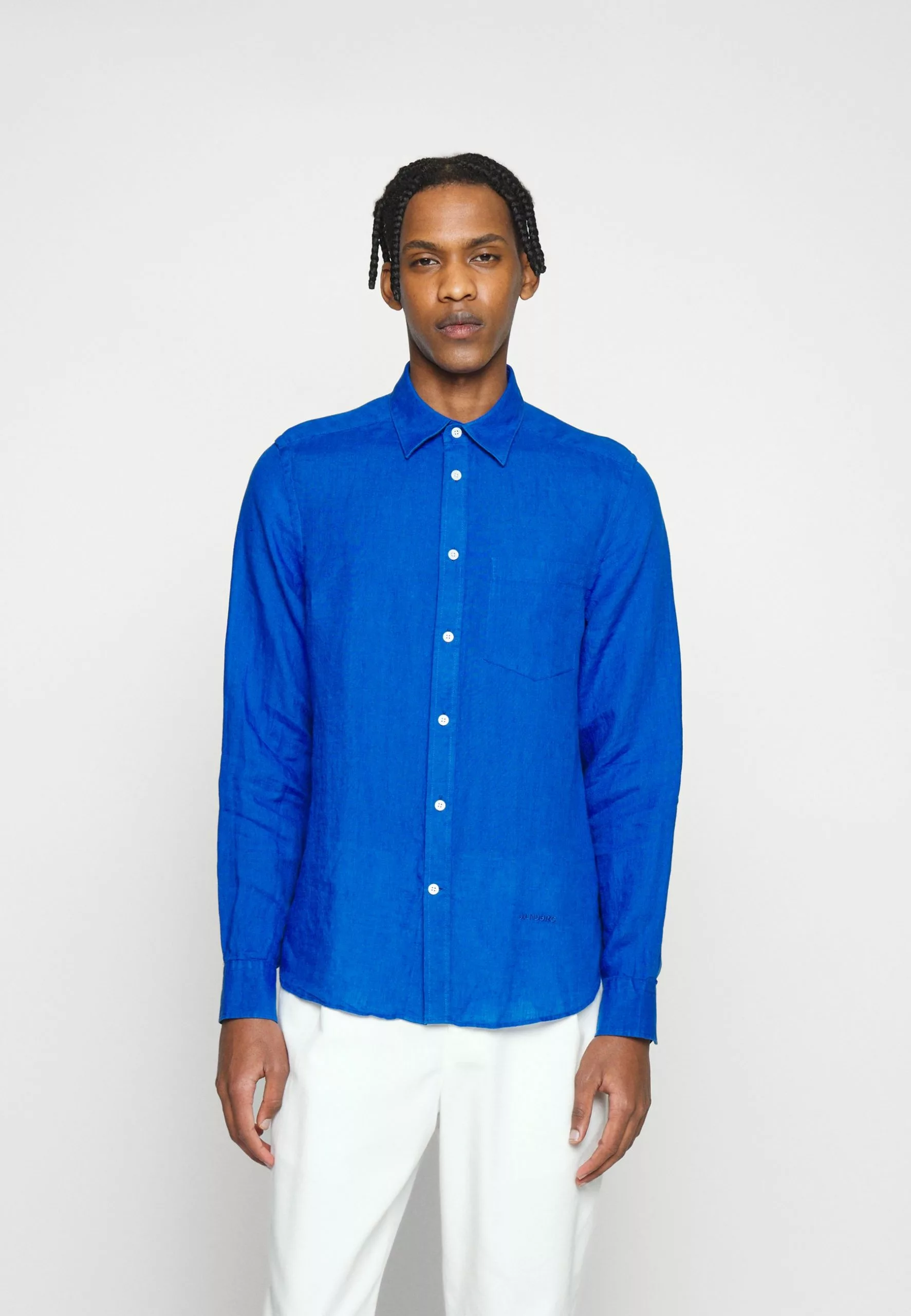 J.LINDEBERGCLEAN SHIRT - Skjorta - Lapis Blue 4 J.LINDEBERGCLEAN SHIRT - Skjorta - Lapis Blue - Bild 4