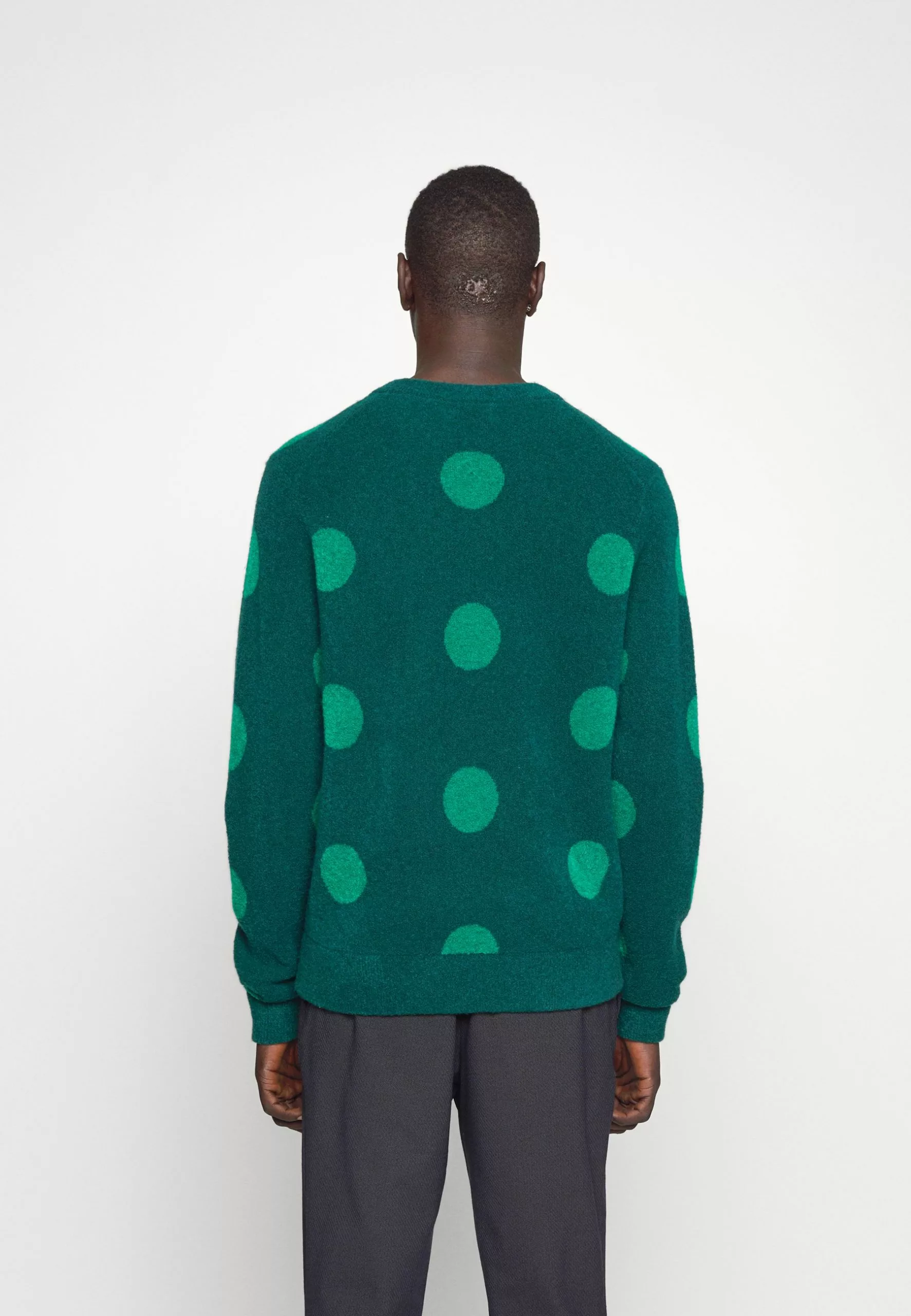 J.LINDEBERGHAIRY CREWNECK - Stickad Tröja - Rain Forest 4 J.LINDEBERGHAIRY CREWNECK - Stickad Tröja - Rain Forest - Bild 4