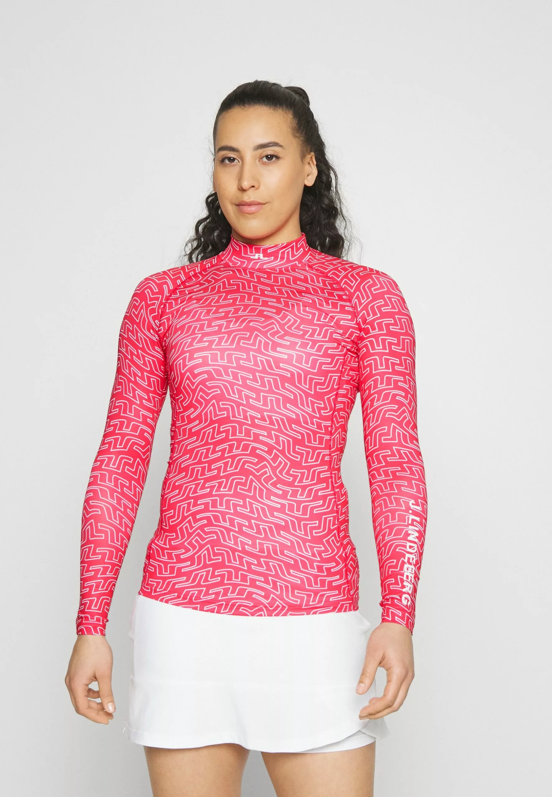 J.Lindeberg SportsASA SOFT COMPRESSION - Långärmad Tröja - Azalea Outline Bridge Swirl 1 J.Lindeberg SportsASA SOFT COMPRESSION - Långärmad Tröja - Azalea Outline Bridge Swirl