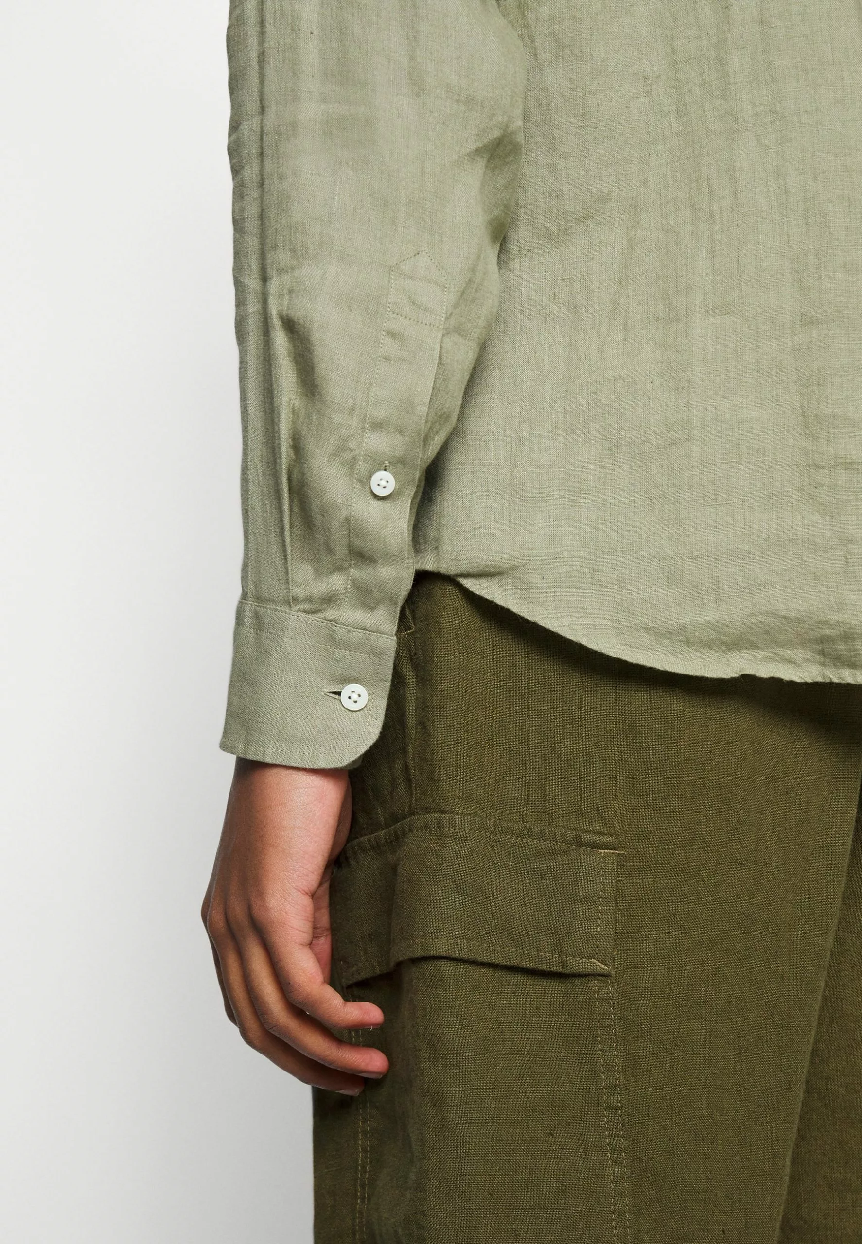 J.LINDEBERGCLEAN SHIRT - Skjorta - Aloe 7 J.LINDEBERGCLEAN SHIRT - Skjorta - Aloe - Bild 7