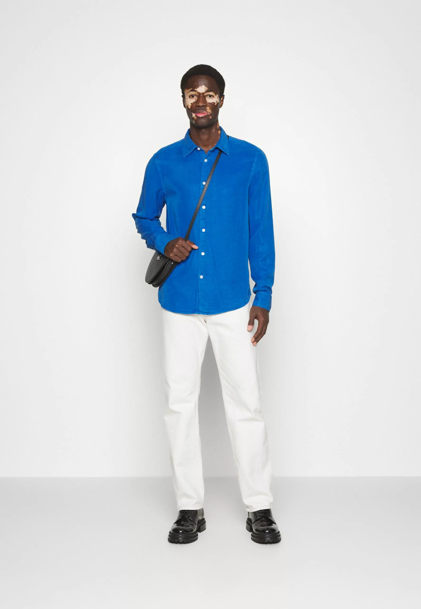 J.LINDEBERGCOMFORT SLIM SHIRT - Skjorta - Lapis Blue 5 J.LINDEBERGCOMFORT SLIM SHIRT - Skjorta - Lapis Blue - Bild 5