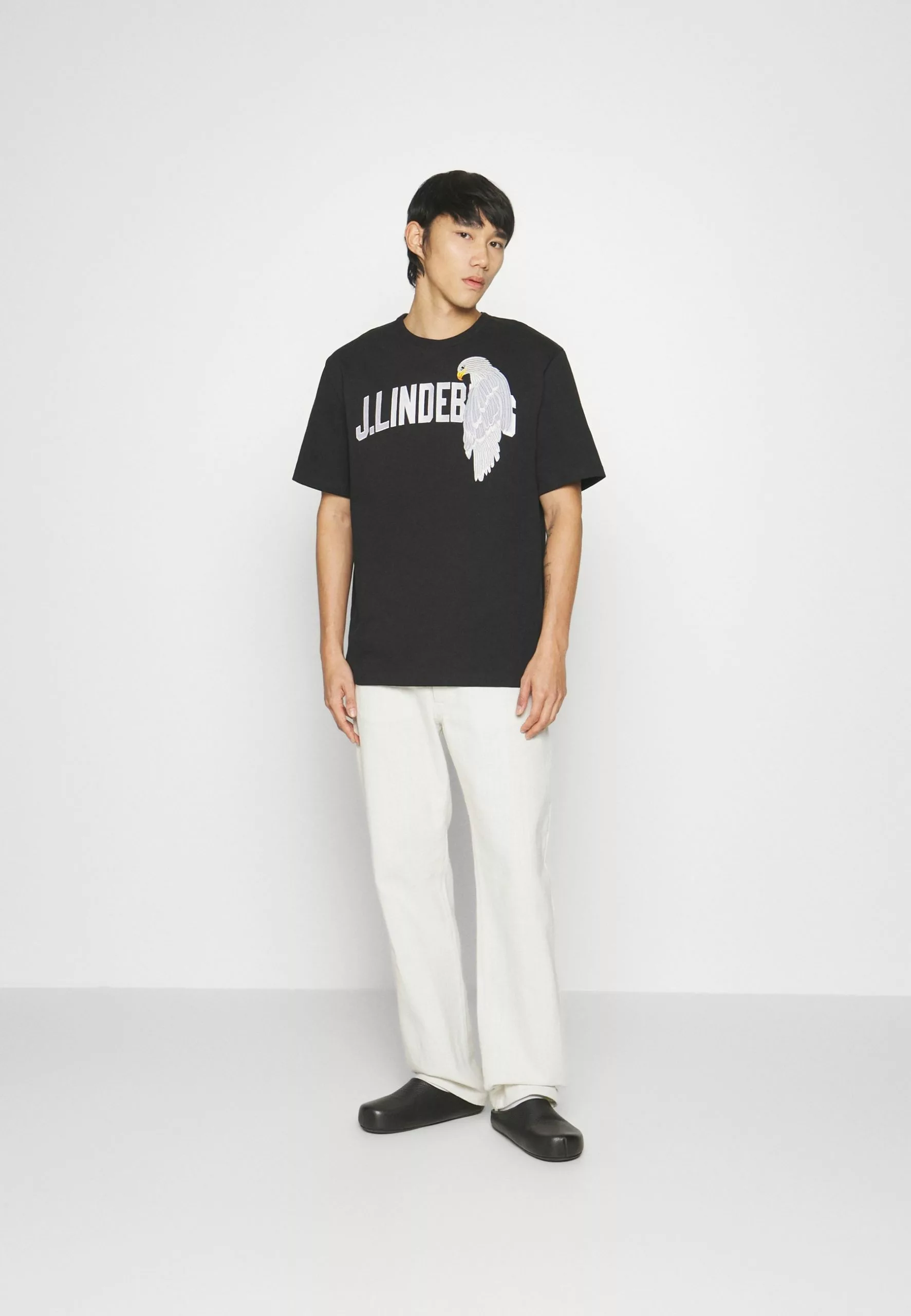 J.LINDEBERGCAMILO GRAPHIC TEE - T-shirt Med Print - Black 5 J.LINDEBERGCAMILO GRAPHIC TEE - T-shirt Med Print - Black - Bild 5