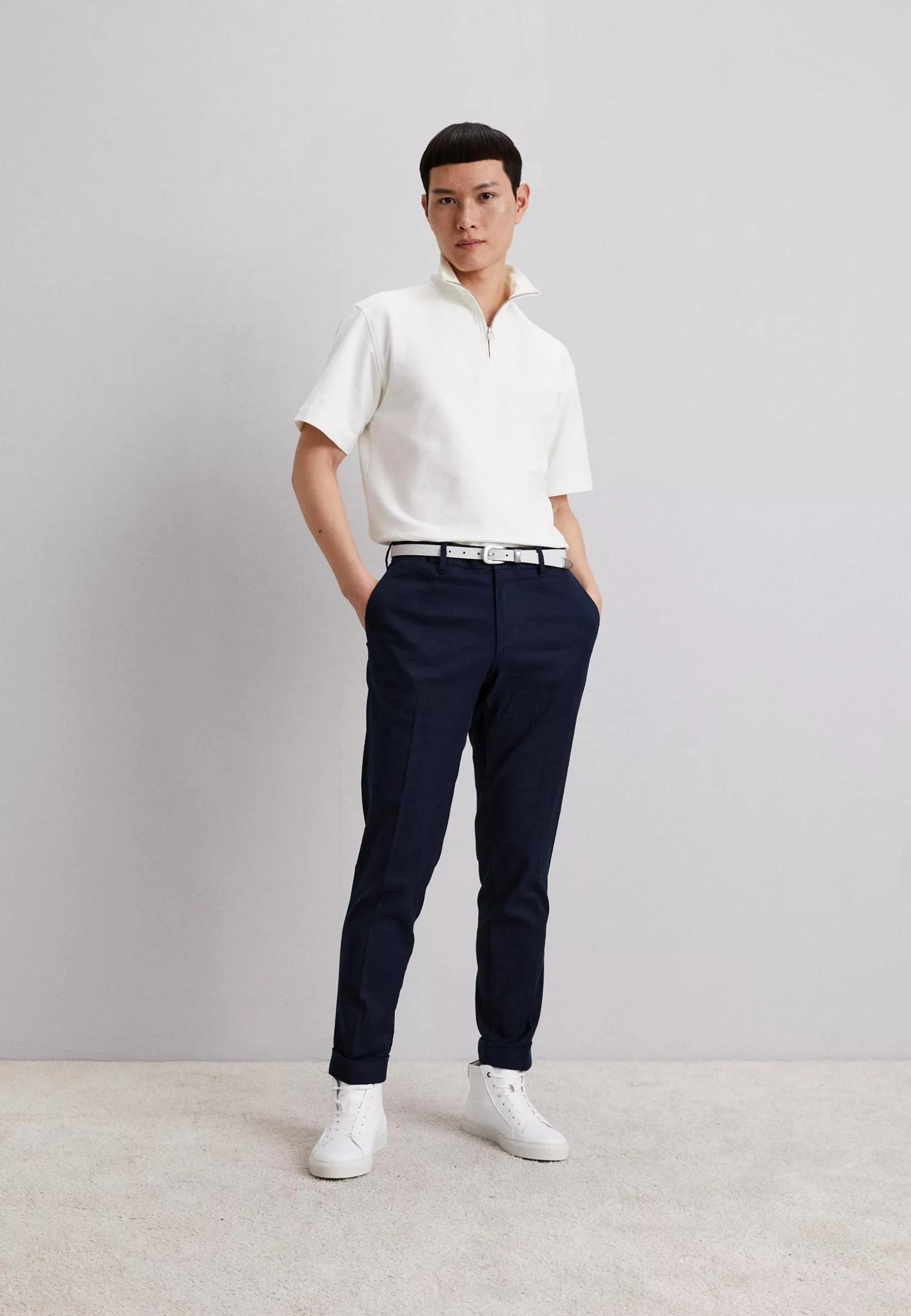 J.LINDEBERGGRANT PANTS - Chinos - Navy 2 J.LINDEBERGGRANT PANTS - Chinos - Navy - Bild 2