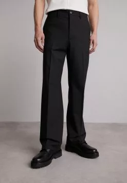J.LINDEBERGHAIJ SUMMER PANTS - Kostymbyxor - Black