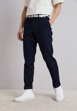 J.LINDEBERGGRANT PANTS - Chinos - Navy