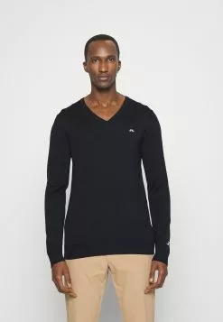 J.Lindeberg SportsLYMANN - Stickad Tröja - Navy