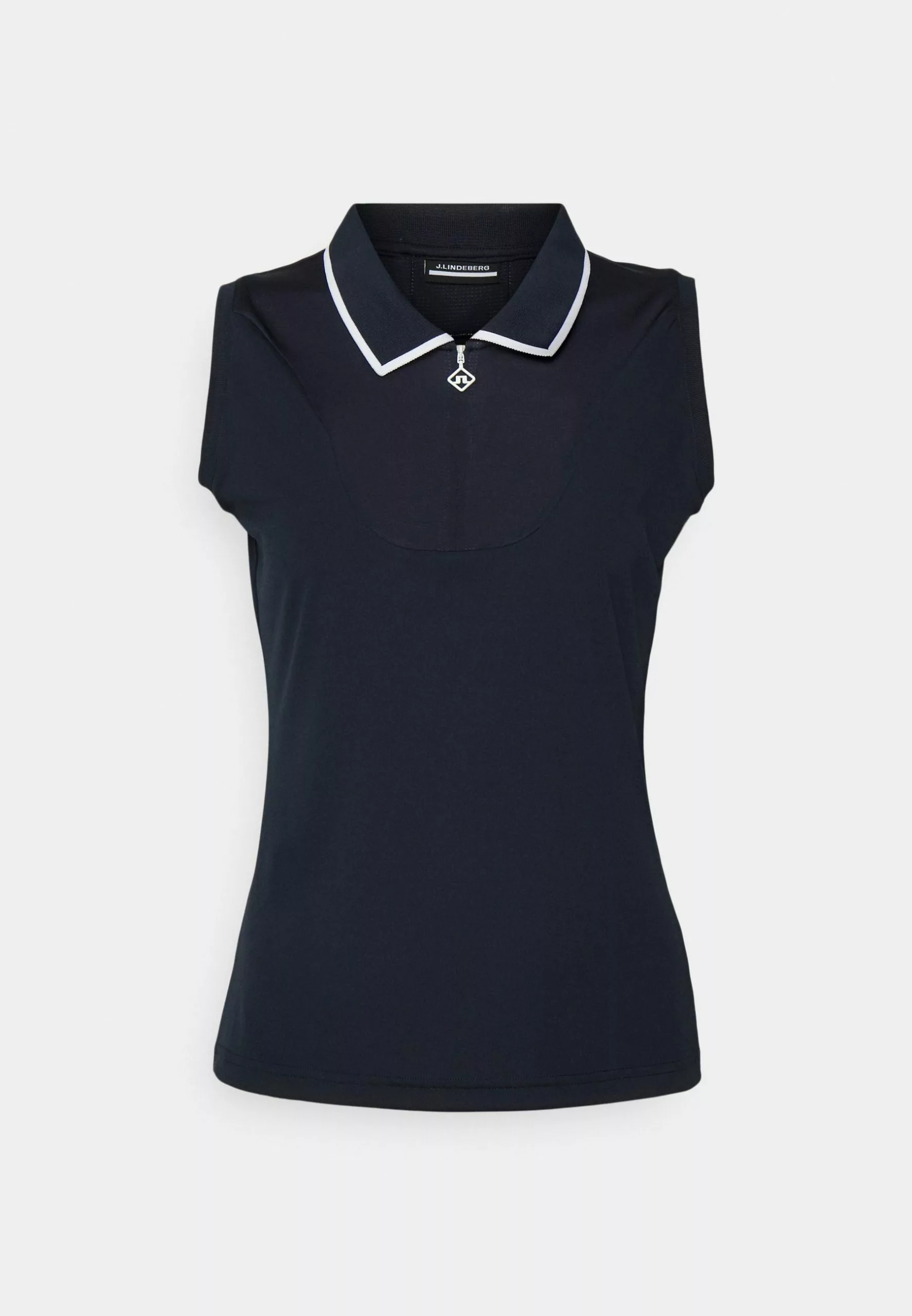 J.LINDEBERGLALE SLEEVELESS TOP - Piké - Navy 4 J.LINDEBERGLALE SLEEVELESS TOP - Piké - Navy - Bild 4