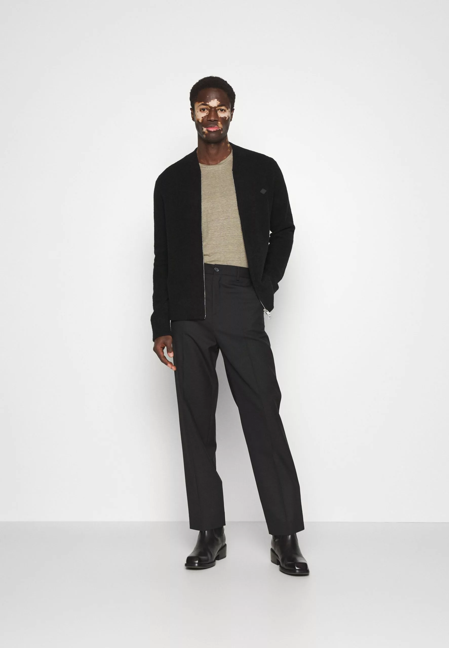 J.LINDEBERGYOUSIN LOGO ZIP - Kofta - Black 5 J.LINDEBERGYOUSIN LOGO ZIP - Kofta - Black - Bild 5