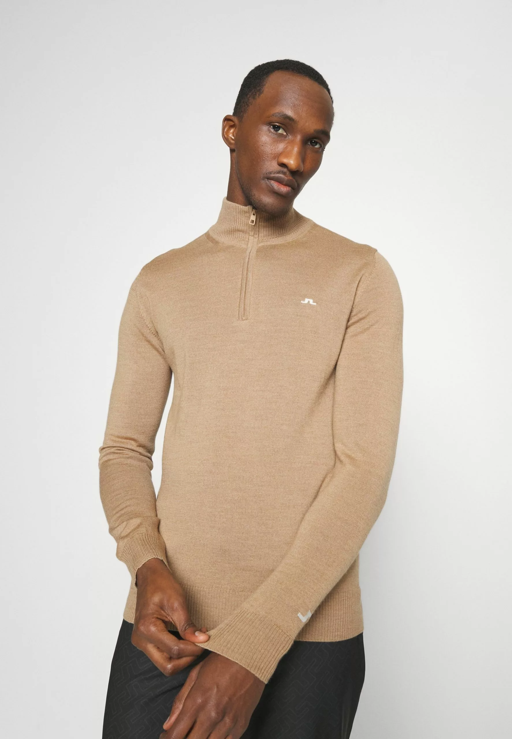 J.Lindeberg SportsKIAN ZIPPED SWEATER - Stickad Tröja - Tiger Brown 4 J.Lindeberg SportsKIAN ZIPPED SWEATER - Stickad Tröja - Tiger Brown - Bild 4