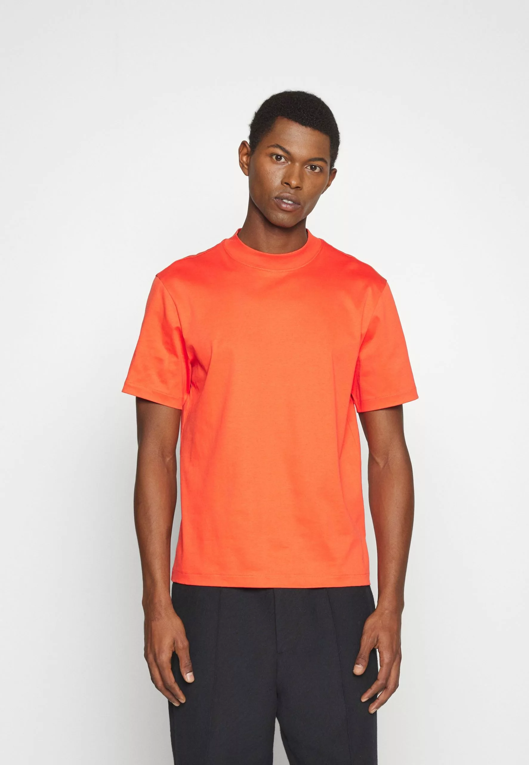 J.LINDEBERGACE MOCK NECK - T-shirt - Bas - Fiery Red 3 J.LINDEBERGACE MOCK NECK - T-shirt - Bas - Fiery Red - Bild 3
