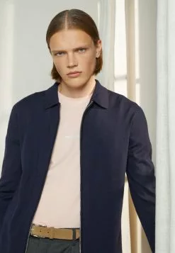 J.LINDEBERGNYLE ZIP CARDIGAN - Kofta - Navy