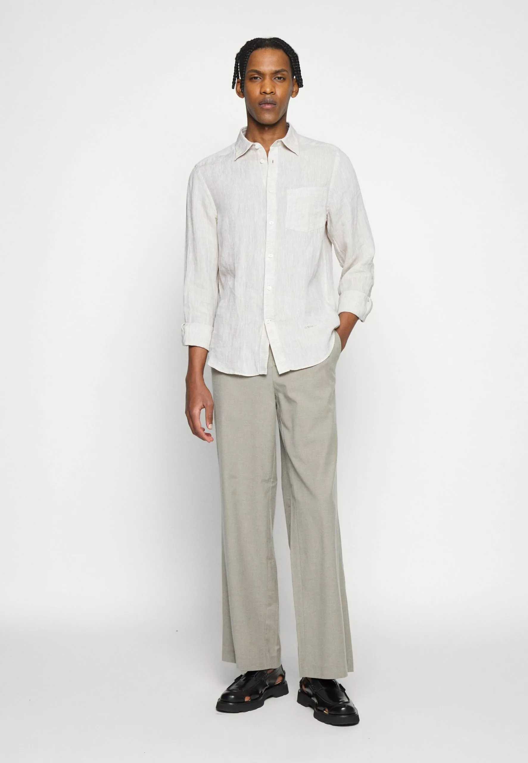 J.LINDEBERGSkjorta - Safari Beige 3 J.LINDEBERGSkjorta - Safari Beige - Bild 3