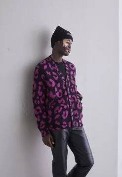 J.LINDEBERGLAZARO HAIRY CARDIGAN - Kofta - Wild Aster