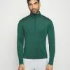 J.Lindeberg SportsLUKE HALF ZIP MID LAYER - Långärmad Tröja - Rain Forest Melange