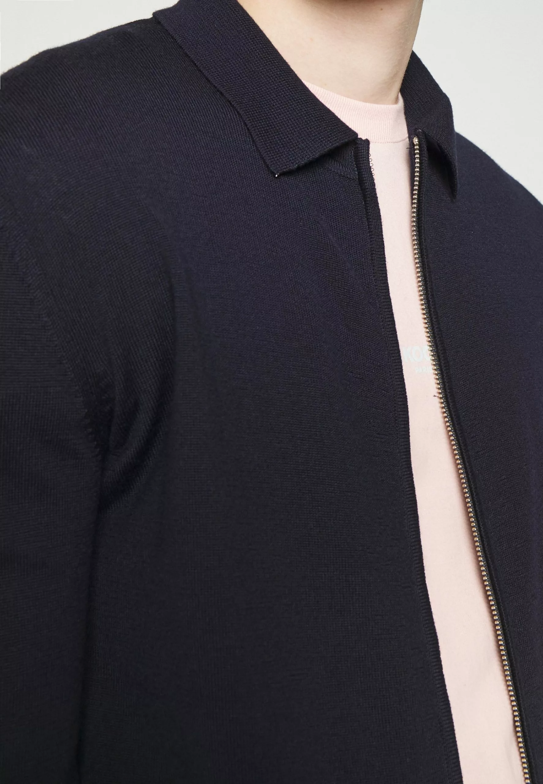 J.LINDEBERGNYLE ZIP CARDIGAN - Kofta - Navy 7 J.LINDEBERGNYLE ZIP CARDIGAN - Kofta - Navy - Bild 7