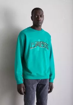J.LINDEBERGKYZER CREW NECK - Sweatshirt - Bosphorus