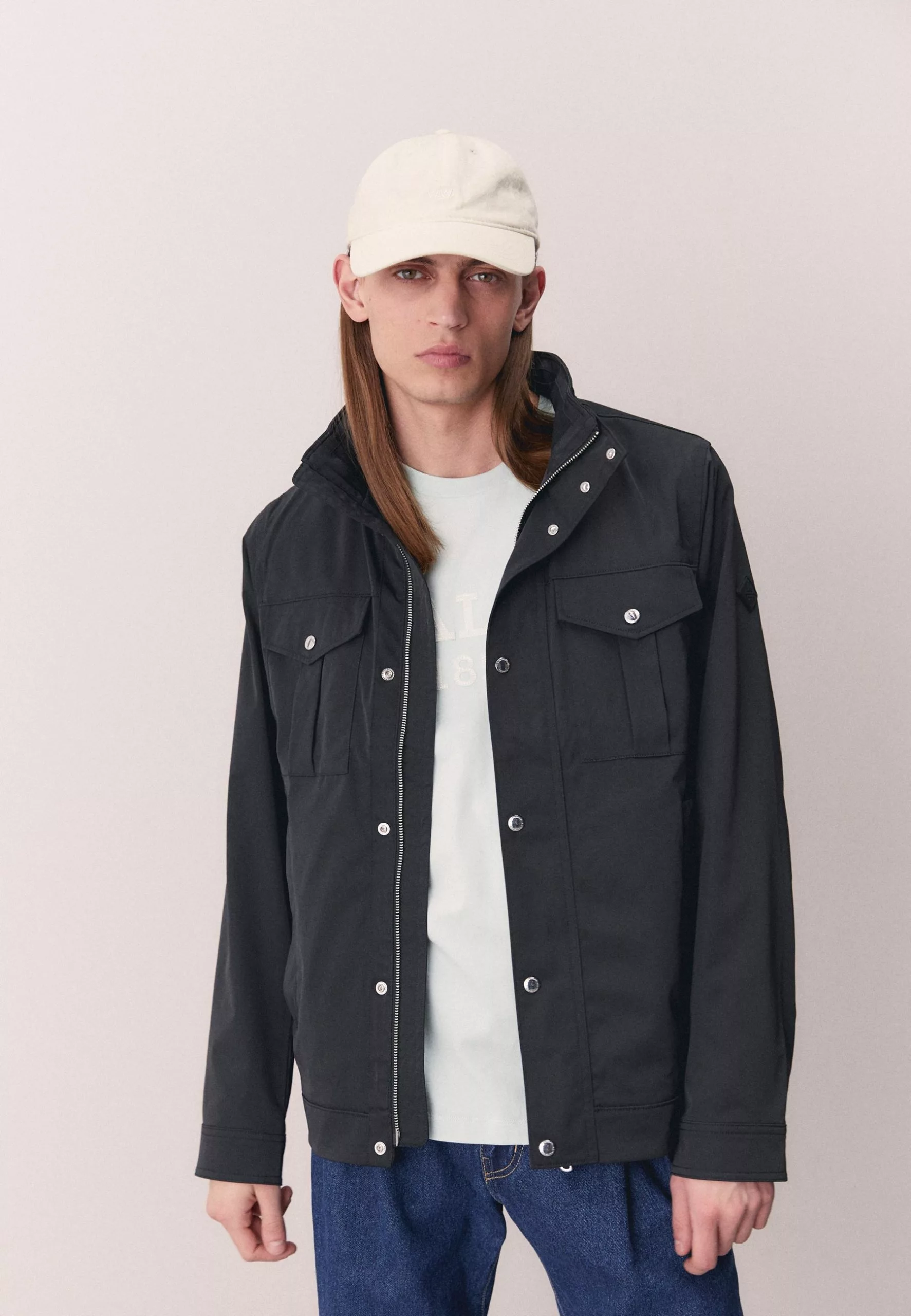 J.LINDEBERGBAILEY JACKET - Tunn Jacka - Black 1 J.LINDEBERGBAILEY JACKET - Tunn Jacka - Black