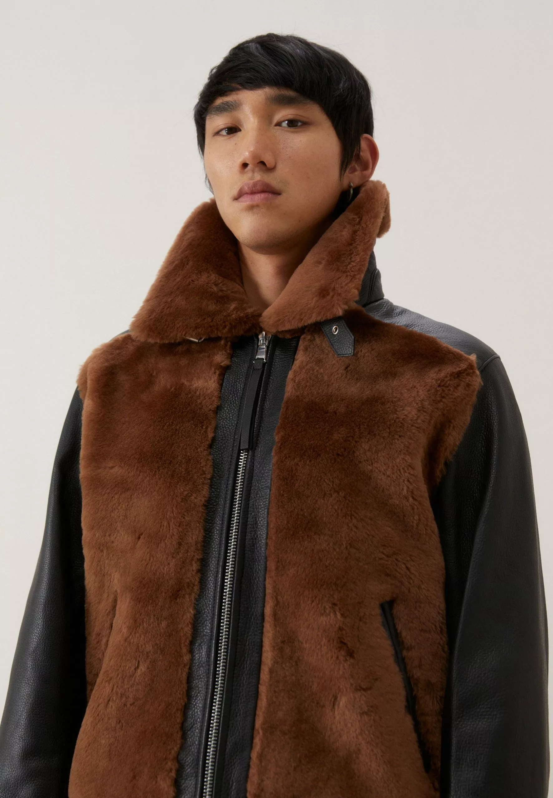 J.LINDEBERGGRIZZLY JACKET - Skinnjacka - Chipmunk 1 J.LINDEBERGGRIZZLY JACKET - Skinnjacka - Chipmunk