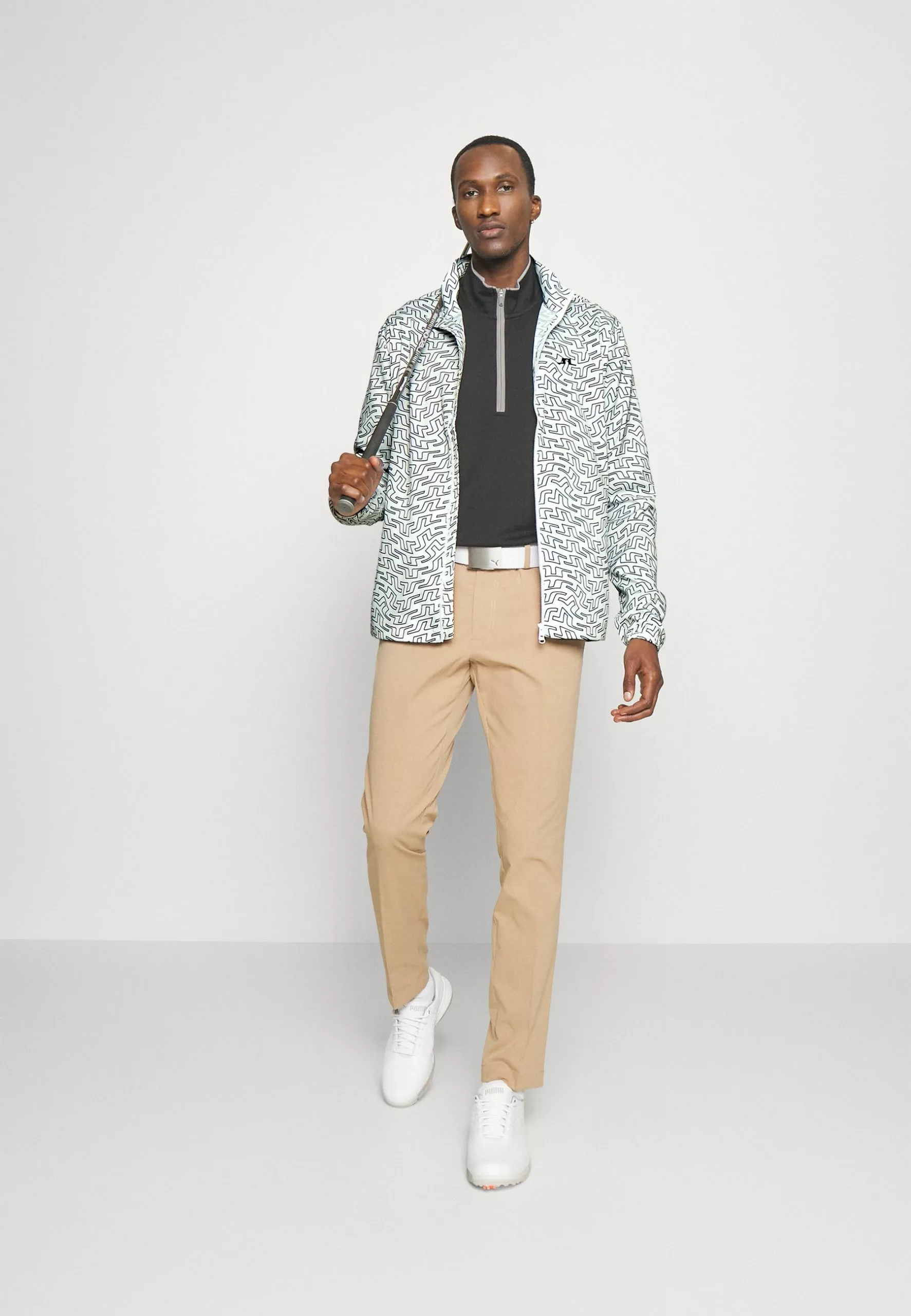 J.Lindeberg SportsASH LIGHT PACKABLE PRINT - Regnjacka - White 2 J.Lindeberg SportsASH LIGHT PACKABLE PRINT - Regnjacka - White - Bild 2