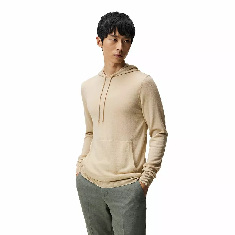 J.Lindeberg Laurie Light Merino Hoodie Herr 2 J.Lindeberg Laurie Light Merino Hoodie Herr - Bild 2