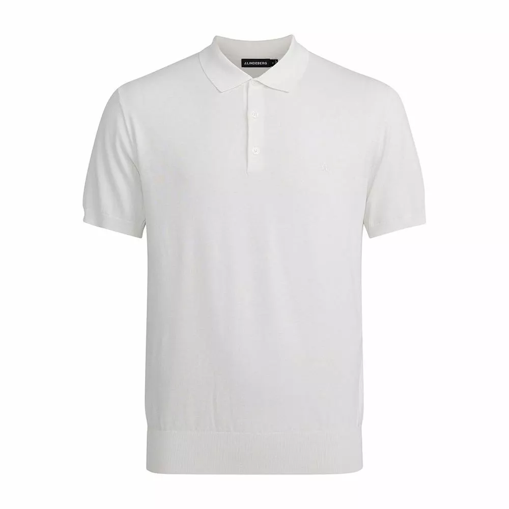 J.Lindeberg Ridge Rayon Silk Polo Herr 1 J.Lindeberg Ridge Rayon Silk Polo Herr