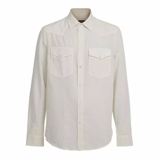 J.Lindeberg West Regular Fit Tencel Shirt Herr -J.Lindeberg Affär jlindeberg west regular fit tencel shirt herr